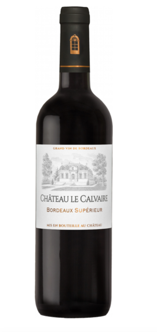 Вино Chateau Le Calvaire 2019 Bordeaux Superieur сухе червоне 13% 0.75 л